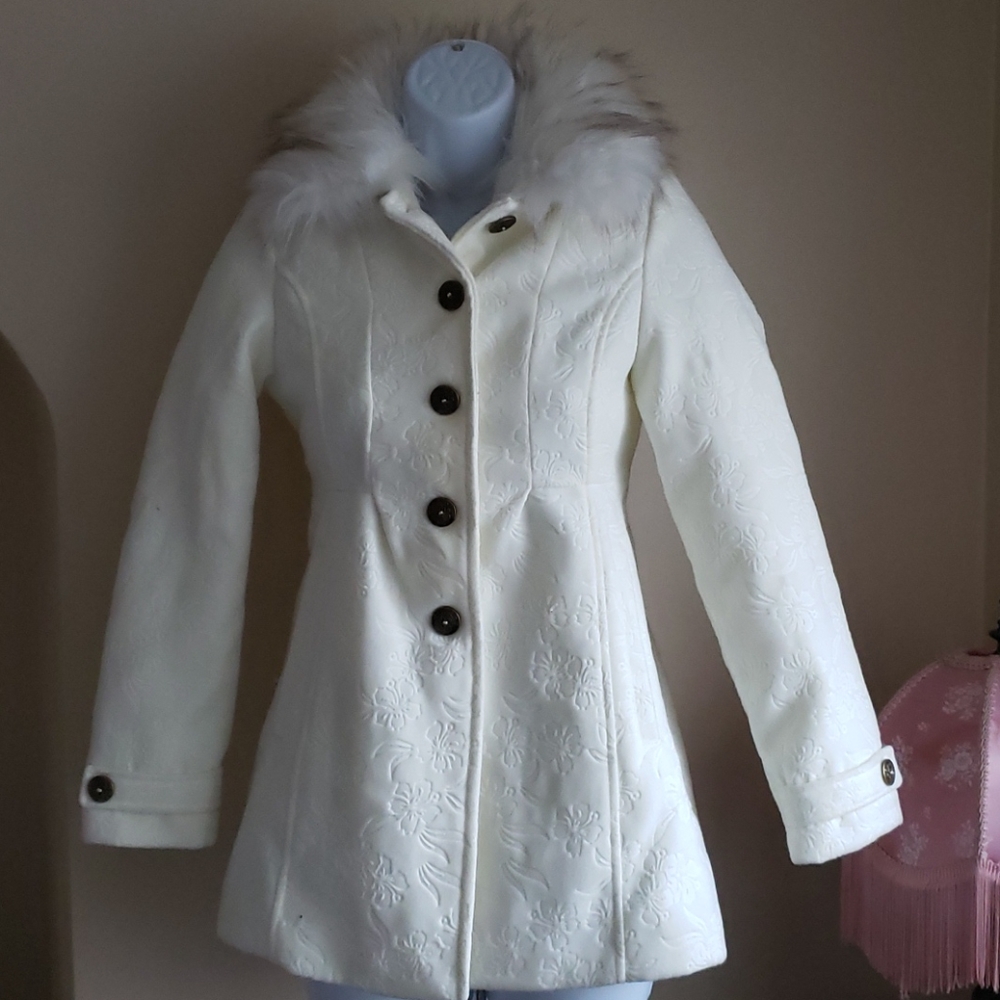 Jessica Simpson winter coat formal coat
